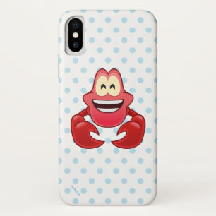 Little Mermaid Emoji   Sebastian iPhone X Case