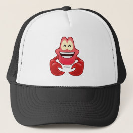 Little Mermaid Emoji Sebastian Trucker Hat
