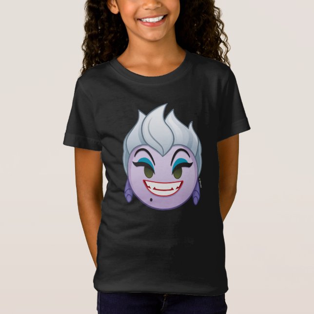 Little Mermaid Emoji | Ursula T-Shirt (Front)