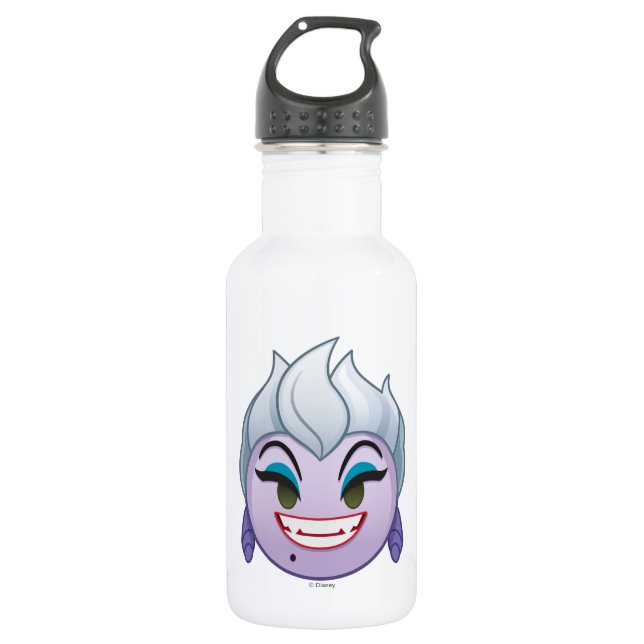 Little Mermaid Emoji | Ursula Water Bottle (Front)