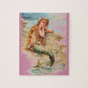 Ariel Listening to Sea Shell Jigsaw Puzzle