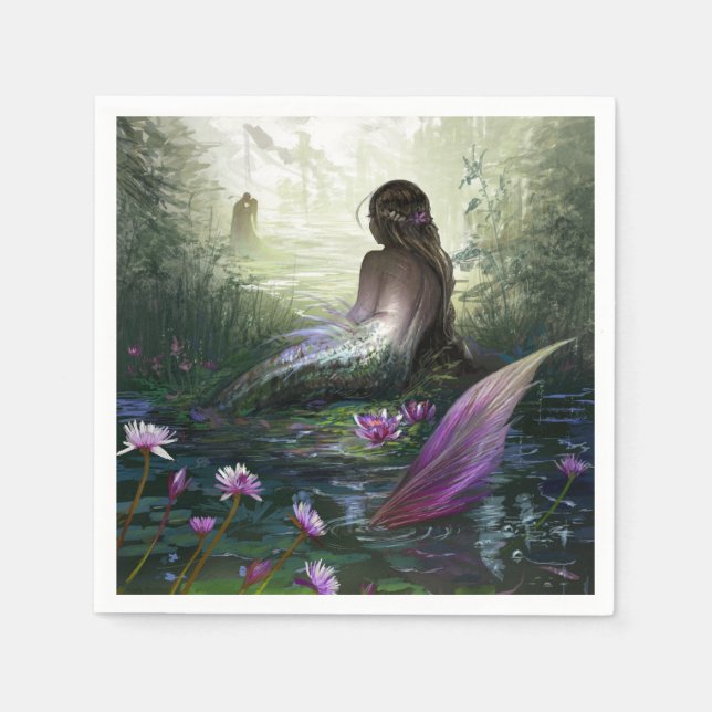 Little Mermaid Napkins (Front)