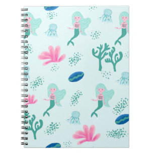 little mermaid notebook