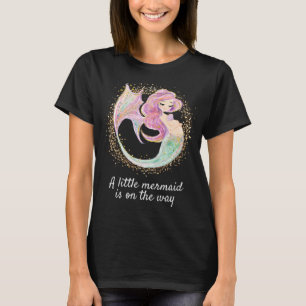 Little Mermaid on the way Pregnant T-Shirt