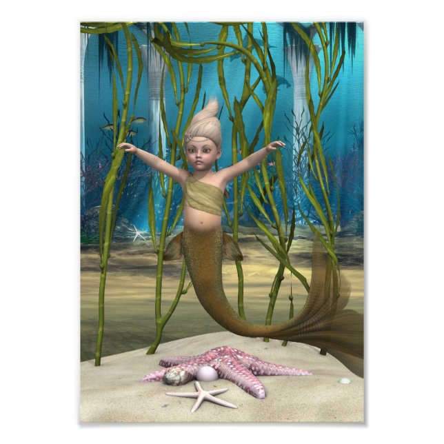 Little Mermaid Photo Print (Front)