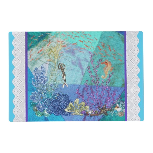 Little Mermaid Placemat (Front)