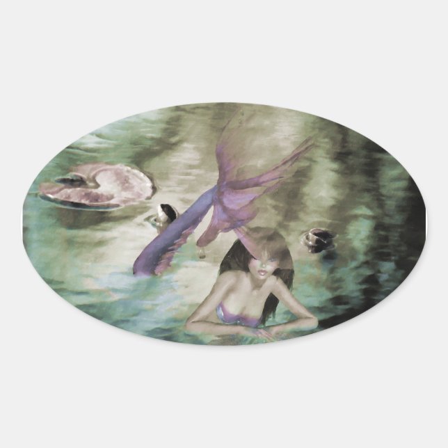 Little Mermaid Sticker (Front)