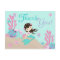 Little Mermaid TY Postcard Brunette