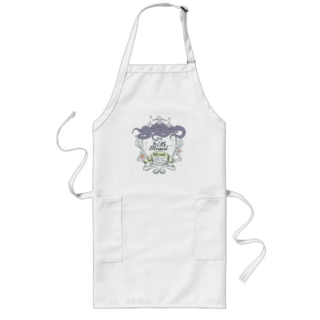 Little Mermaid | Ursula - The Ocean Will Be Mine Long Apron (Front)