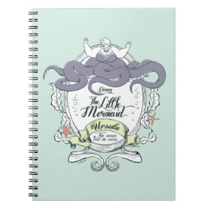 Little Mermaid   Ursula - The Ocean Will Be Mine Notebook