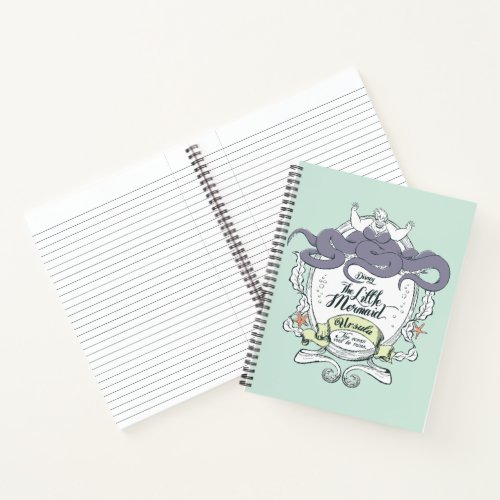 Little Mermaid  Ursula _ The Ocean Will Be Mine Notebook