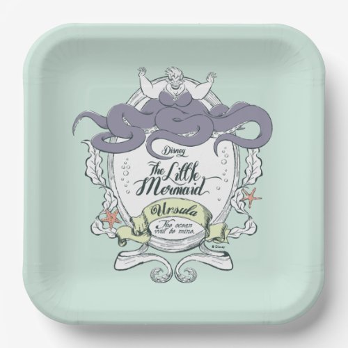 Little Mermaid  Ursula _ The Ocean Will Be Mine Paper Plates