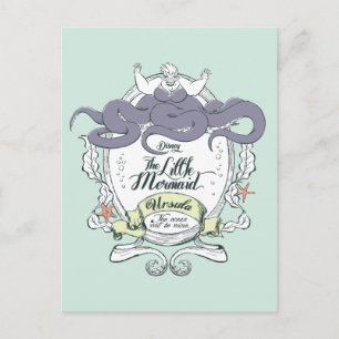 Little Mermaid   Ursula - The Ocean Will Be Mine Postcard