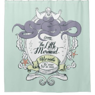 Little Mermaid | Ursula - The Ocean Will Be Mine Shower Curtain