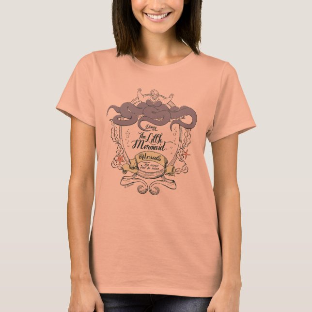 Little Mermaid | Ursula - The Ocean Will Be Mine T-Shirt (Front)