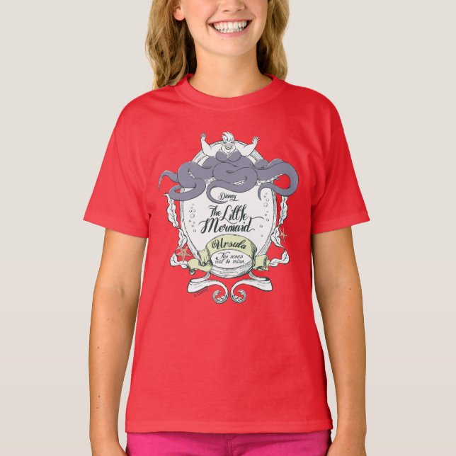 Little Mermaid | Ursula - The Ocean Will Be Mine T-Shirt (Front)