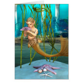 Little Mermaid with Anemone Flower (Front)