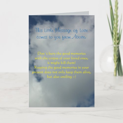Little Message of Love 2 Greeting Card