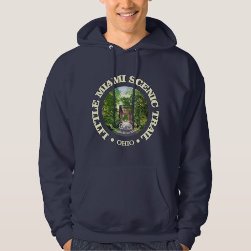 Little Miami Scenic Trail cycling c Hoodie