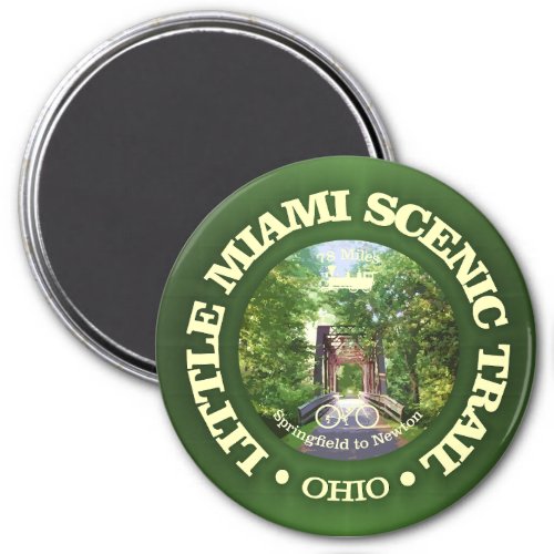 Little Miami Scenic Trail cycling c Magnet
