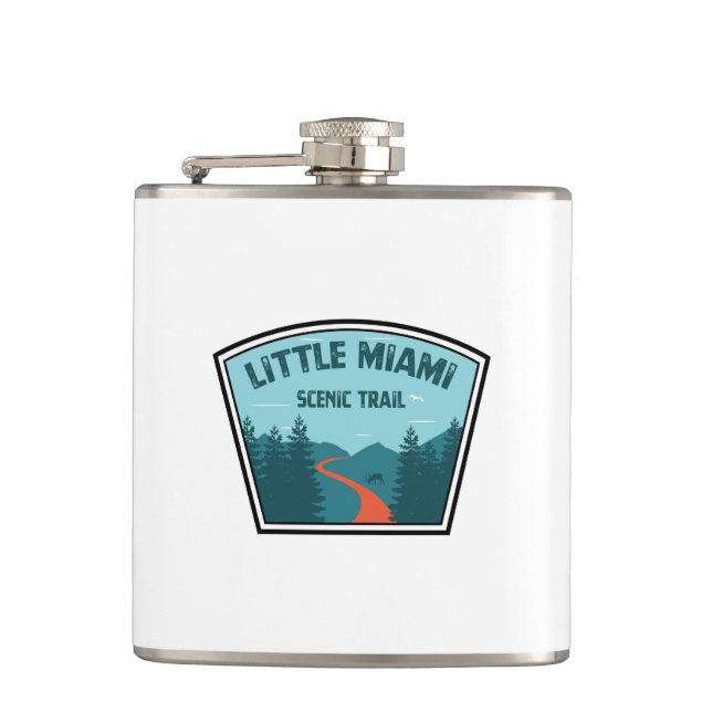 Little Miami Scenic Trail Flask (Front)