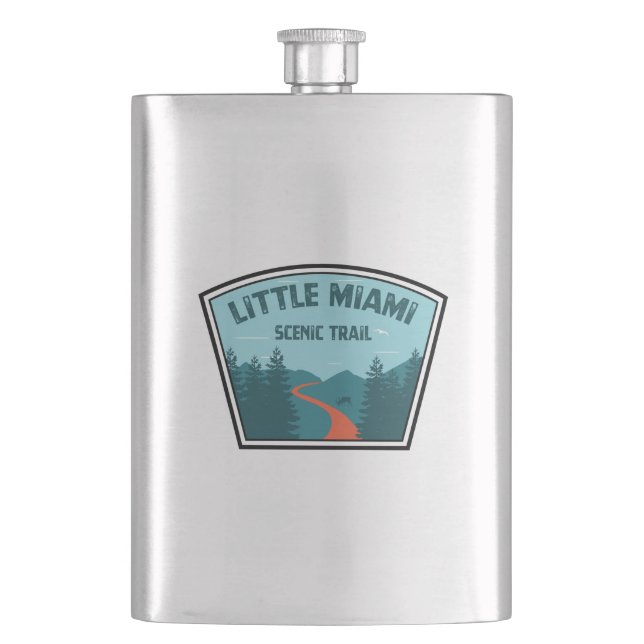 Little Miami Scenic Trail Flask (Front)