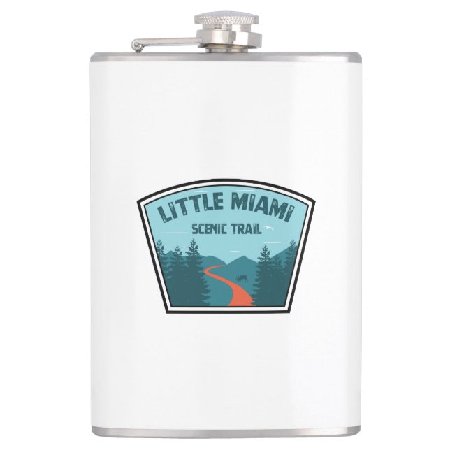 Little Miami Scenic Trail Flask (Front)