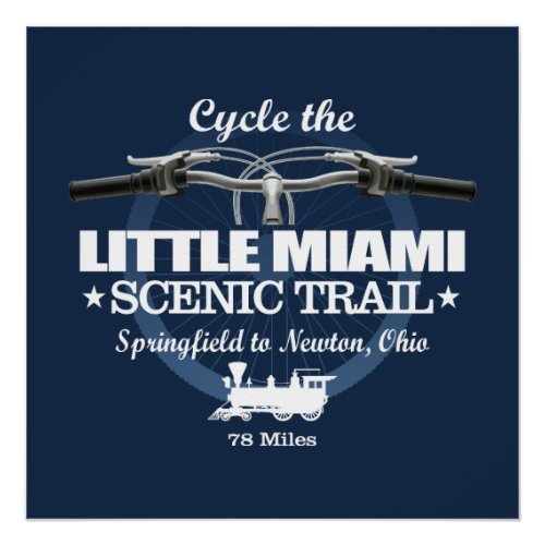 Little Miami Scenic Trail H2 Poster