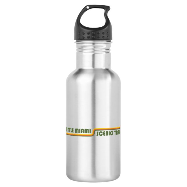 Little Miami Scenic Trail Ohio Stainless Steel Water Bottle (Front)