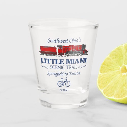 Little Miami Scenic Trail RT2 Shot Glass