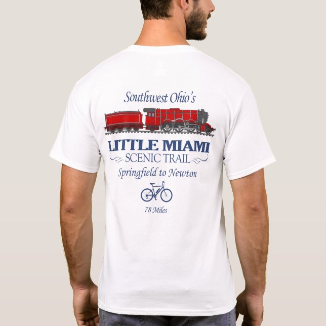 Little Miami Scenic Trail (RT2) T-Shirt (Back)