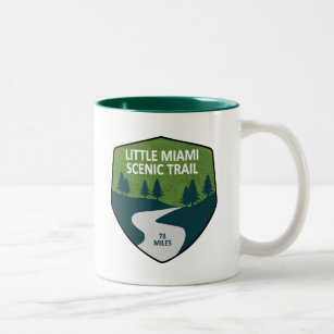 Little Miami Scenic Trail Two-Tone Coffee Mug