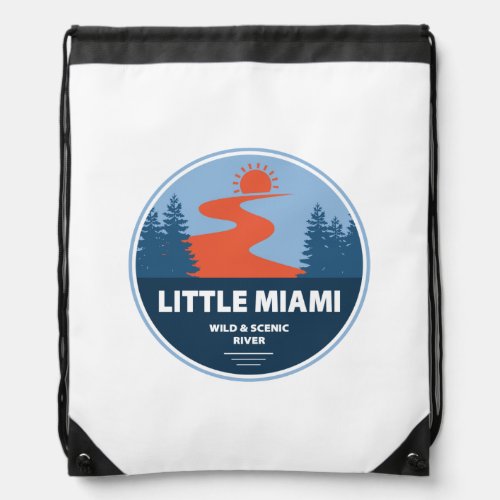 Little Miami Wild And Scenic River Drawstring Bag