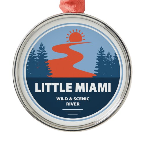 Little Miami Wild And Scenic River Metal Ornament
