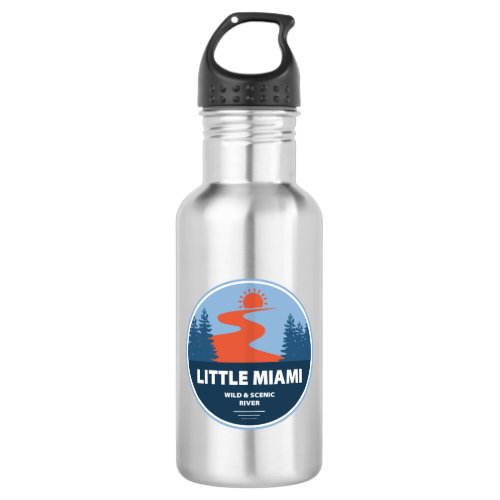 Little Miami Wild And Scenic River Stainless Steel Water Bottle