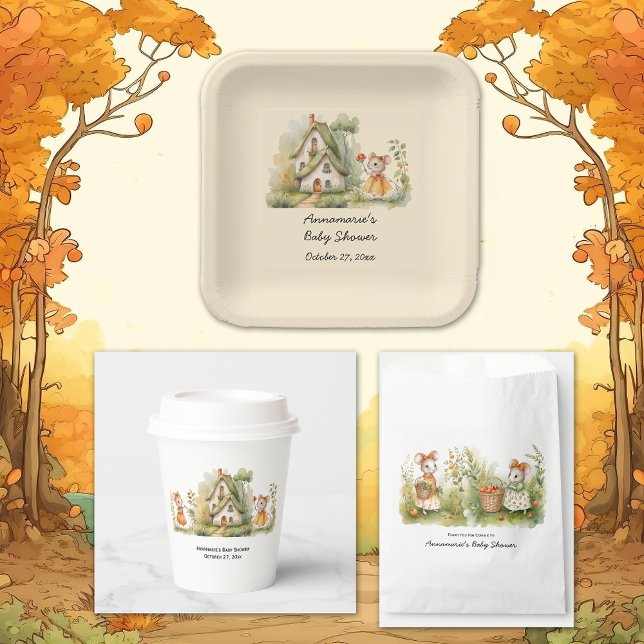 Little Mice Baby Shower |  Favor Bag (Creator Uploaded)