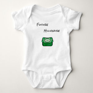 little Millionaire Baby Bodysuit
