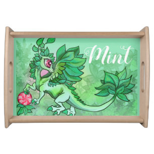 Little Mint Herbal dragon Serving Tray