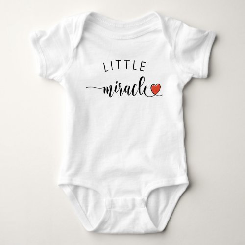 Little Miracle Baby Baby Bodysuit