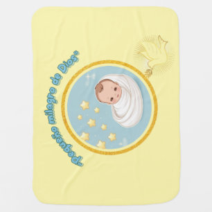 Little miracle of God Baby Blanket