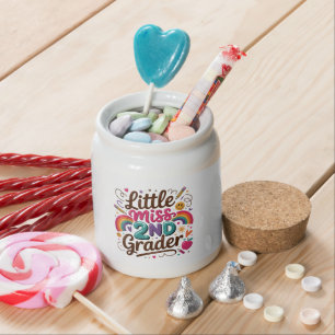 Little Miss 2nd Grade First Day of Second Grade Candy Jar