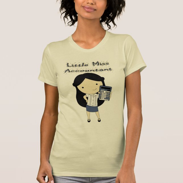 Little Miss Accountant T-Shirt (Front)