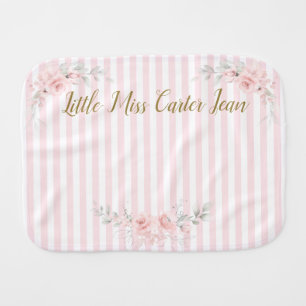 Little Miss Baby Shower Sprinkle Party Baby Burp C Cloth
