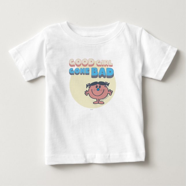 Little Miss Bad | Good Girl Gone Bad Baby T-Shirt (Front)