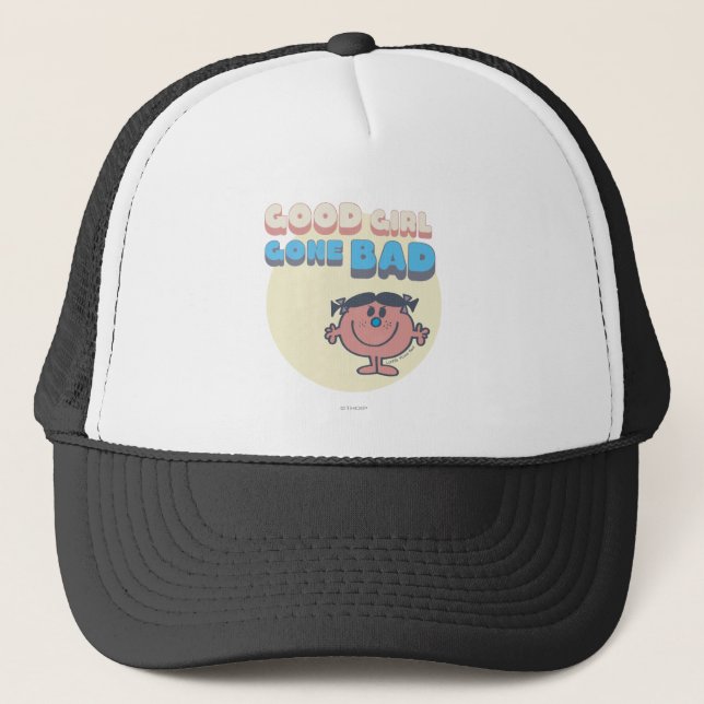 Little Miss Bad | Good Girl Gone Bad Trucker Hat (Front)