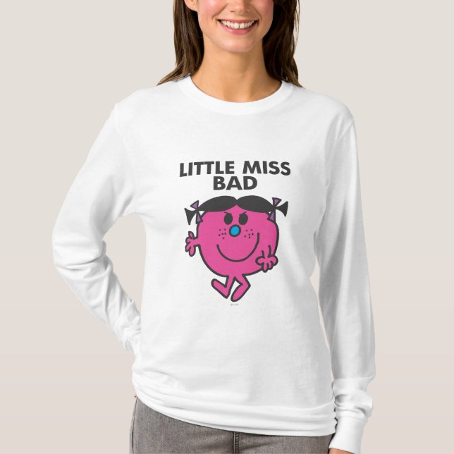 Little Miss Bad | Ready For Action T-Shirt (Front)