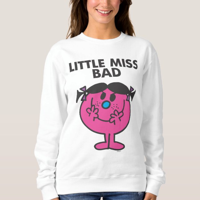Little Miss Bad | Wicked Smile Sweatshirt (Front)