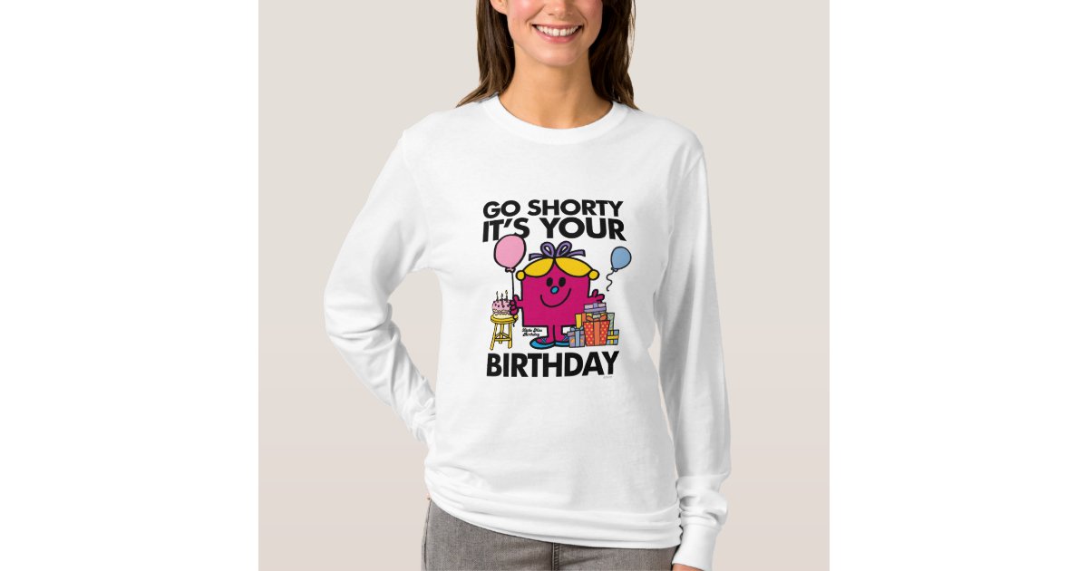 little miss birthday shirt