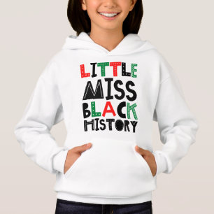 Little Miss Black History Month Hoodie