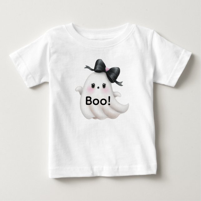 Little Miss Boo Baby T-Shirt (Front)